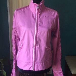 Pink Nike jacket M 8-10